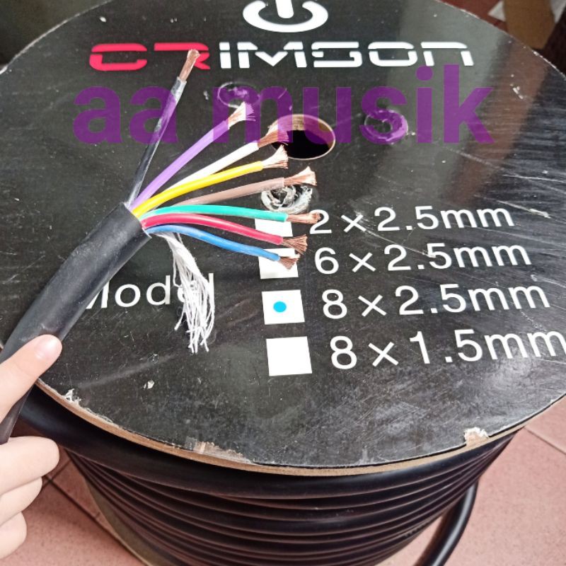 Jual Kabel Speaker Crimson X Jual Harga Per Meter Serabut Tembaga X Shopee Indonesia