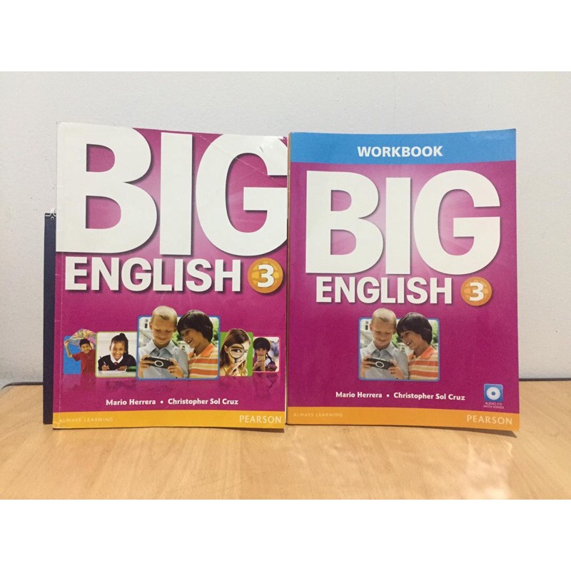 Jual Buku BIG ENGLISH 3 Pearson 1 set Student Book + Workbook (non baru ...