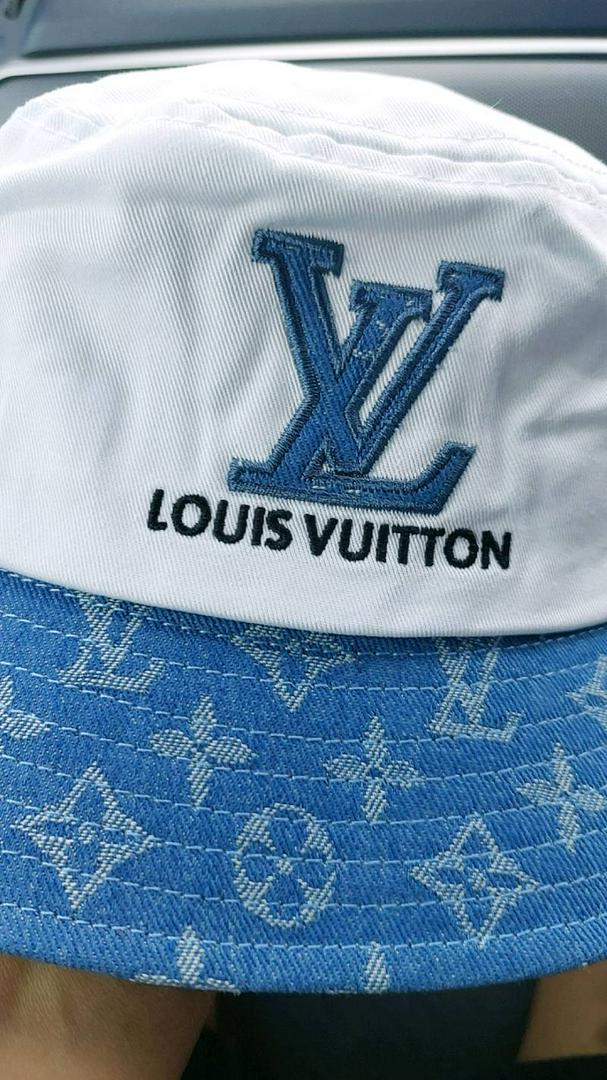 Jual Topi LV Louis Vuitton Monogram Jacquard denim Bob M77436 - Jakarta  Selatan - Ga Wardrobe