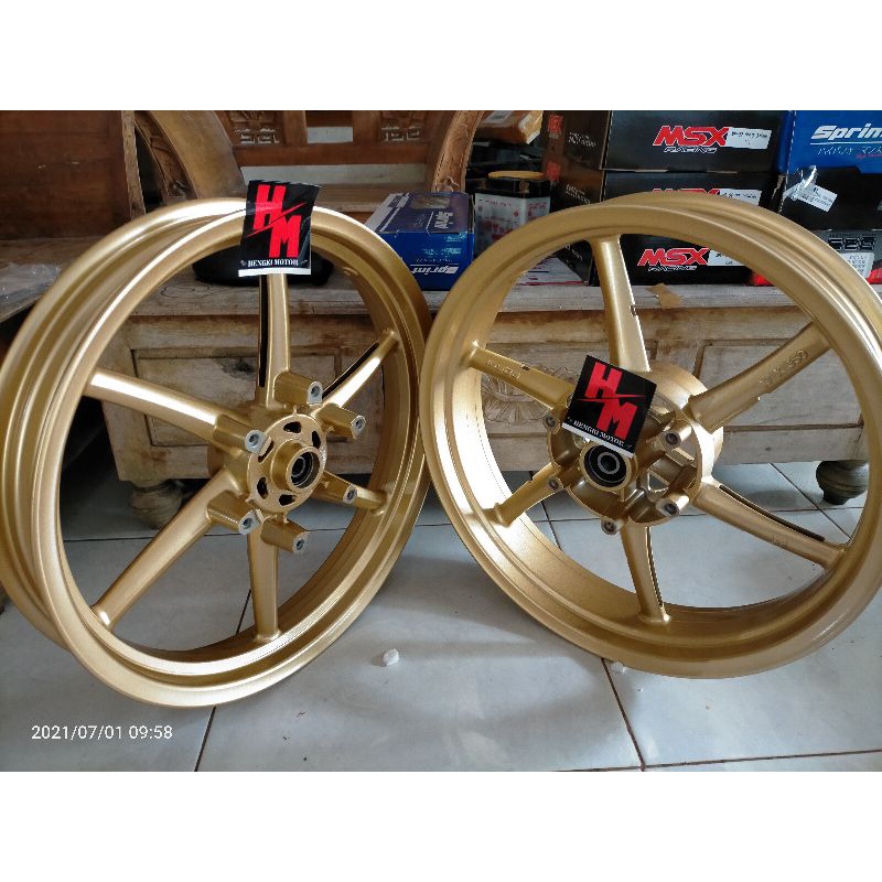 Jual velg racing ninja rr UK 250/350x17 palang sanca | Shopee Indonesia