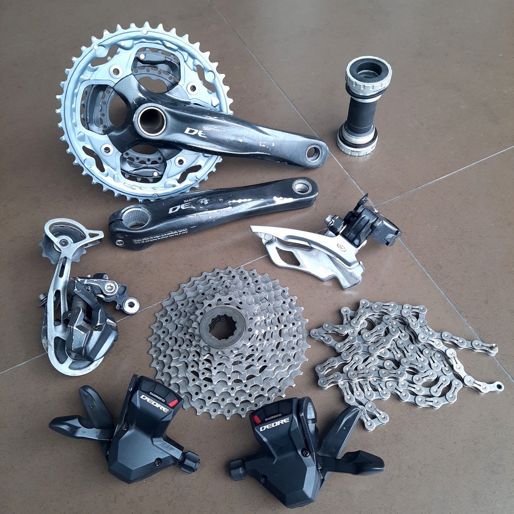 Harga groupset shimano deore xt 9 speed new arrivals