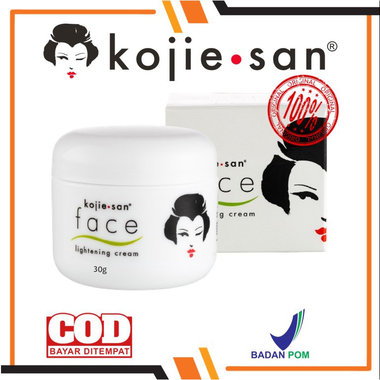 Jual KOJIE SAN Face Lightening Cream 30g Shopee Indonesia