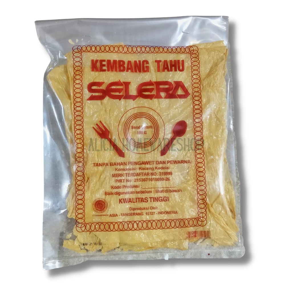 Jual Kembang Tahu Kering Selera Kemasan 100 Gr Shopee Indonesia