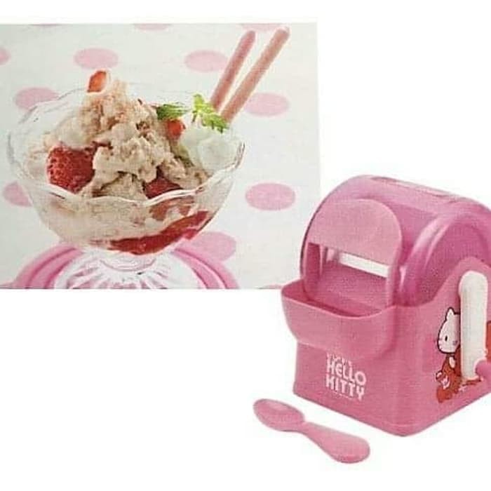 Jual HELLO KITTY ICE CREAM MAKER BY SKATER 14x17x19 CM DSURT (ORIGINAL ...