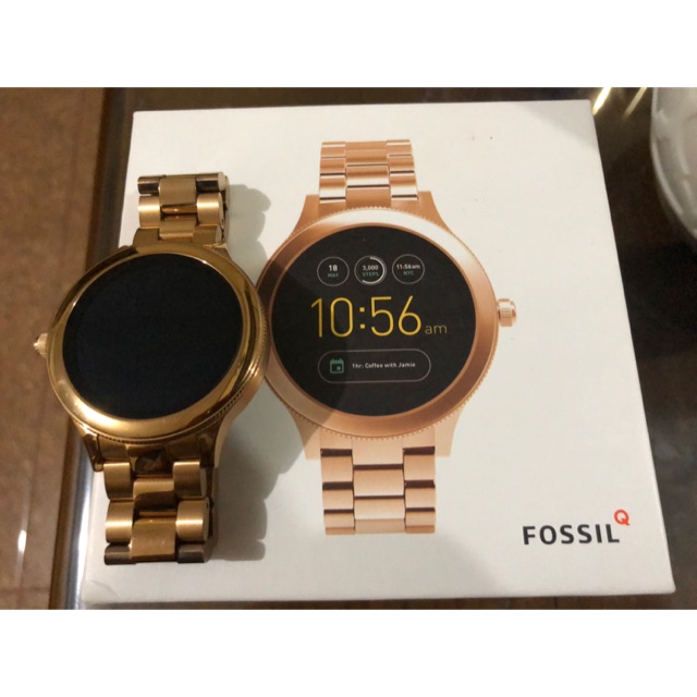 Jual Fossil Smart Watch Q Venture Gen 3 42mm Stainless Steel Rose