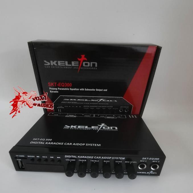 Jual Pre Amp Parametrik / Equalizer Skeleton SKT EQ 300 Bluetooth Original Shopee Indonesia