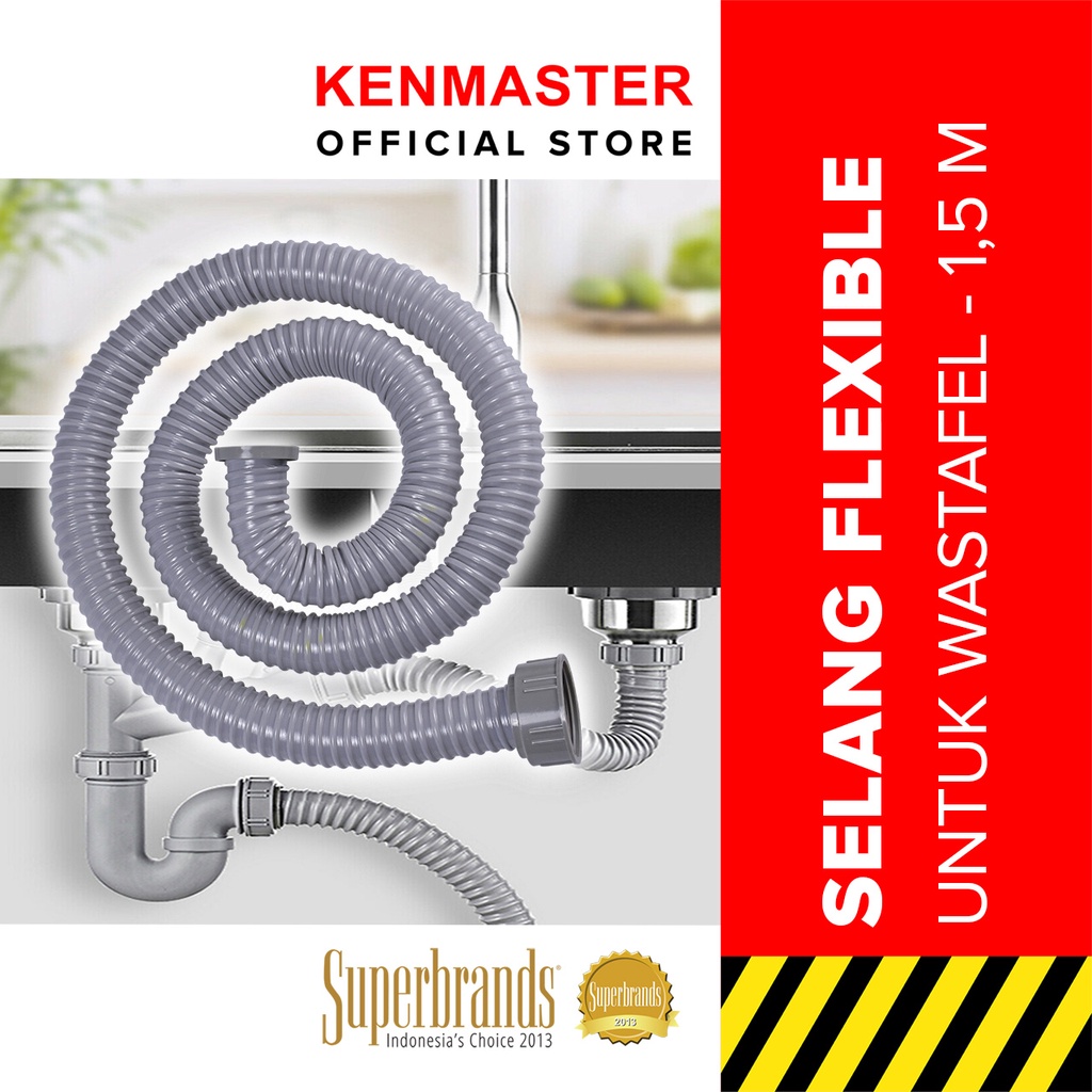 Jual Kenmaster Selang Wastafel Meter Selang Bcp Selang Bak Cuci