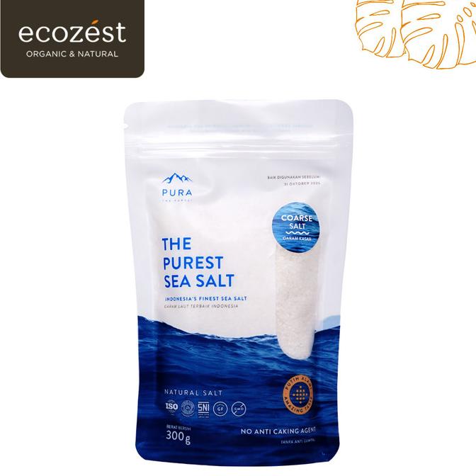Jual {{{{{{] Pura - The Purest Sea Salt 300g (Coarse) | Shopee Indonesia