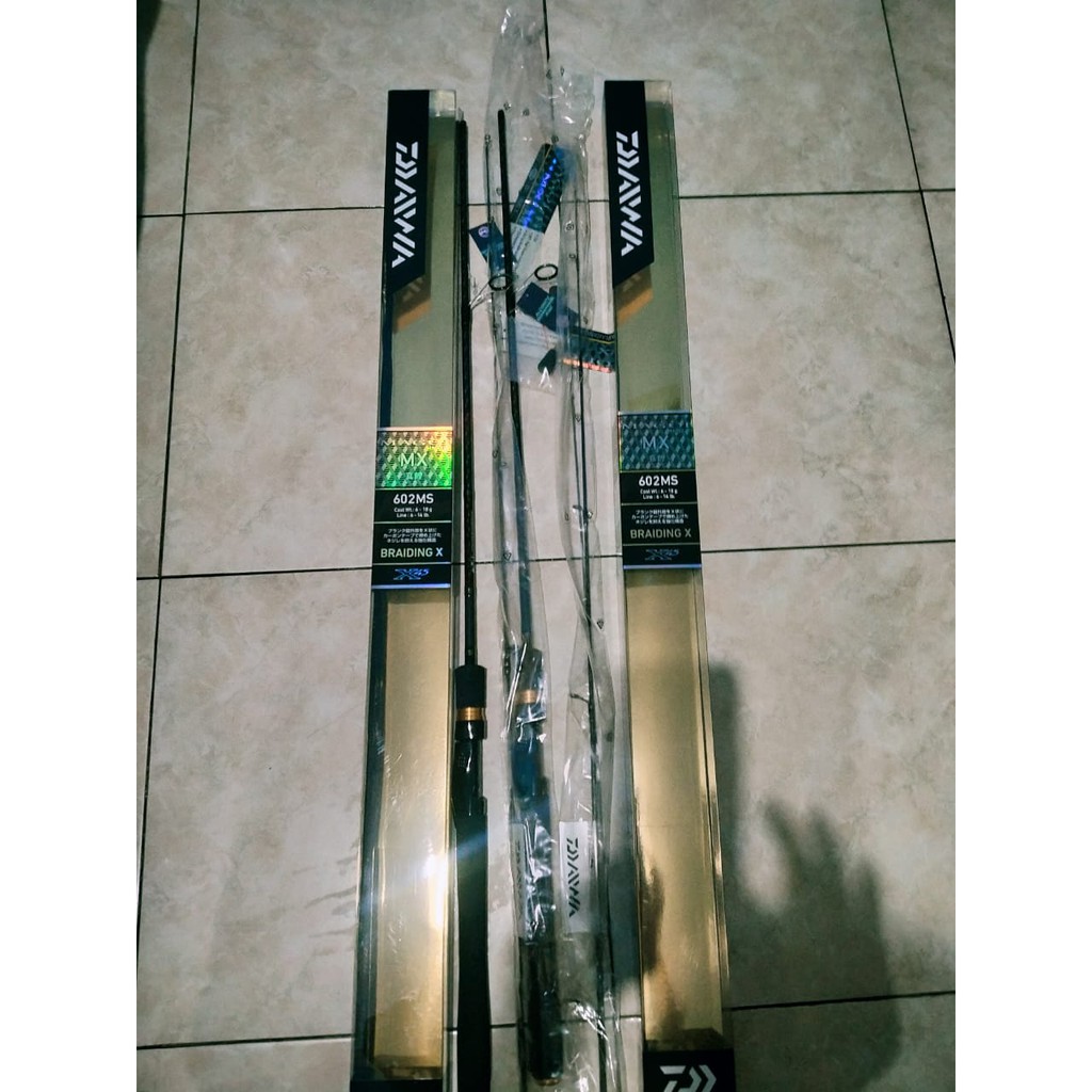 Jual Joran Daiwa Magoi G MX 602MS - 602MHS X45 Bagus dan Murah | Shopee ...