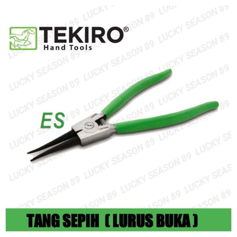 Jual Tekiro Tang Sepih 5in-7in/SPI Snap Ring ( Lurus Buka) | Shopee ...