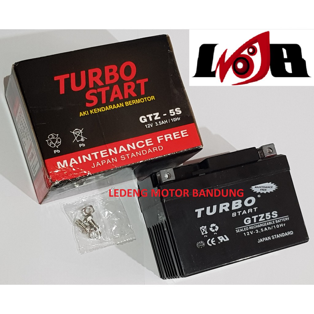 Aki Kering Turbo Battery GTZ-5S motor karisma vario beat spacy scoopy mio-j mx xeon