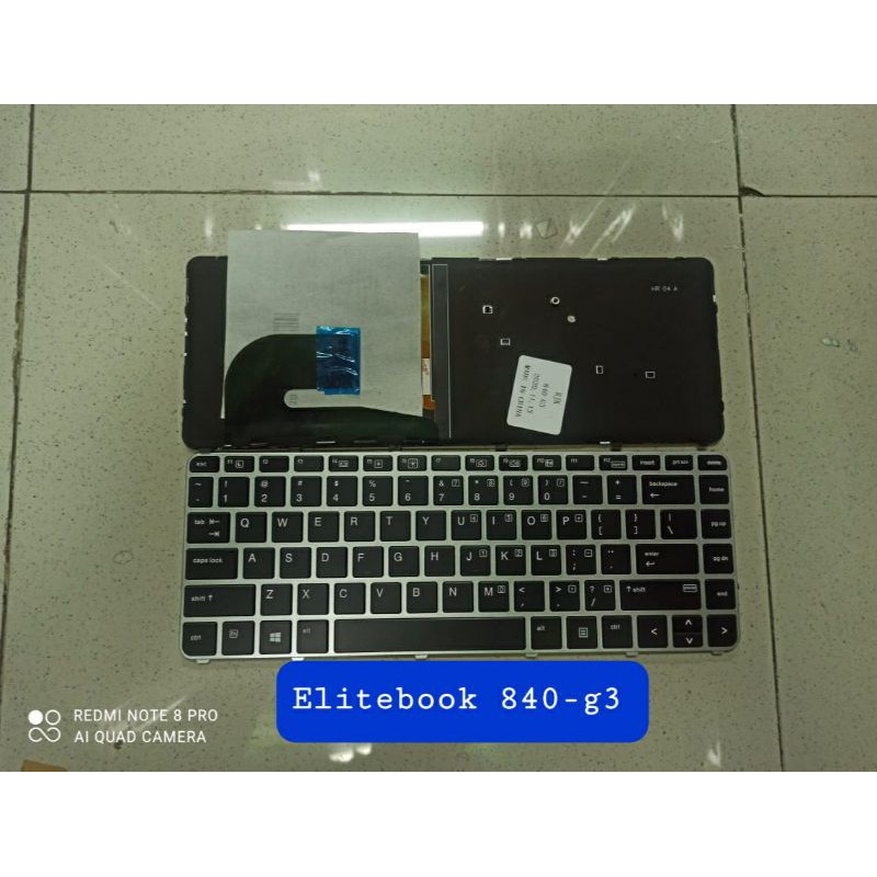 Jual Keyboard Hp Elitebook 840 G3 840 G4 745 G3 745 G4 840 G4 848 G4 Hitam Backlight No Pointer 0207