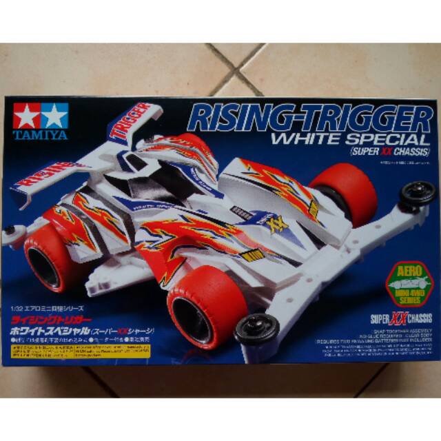 Jual Tamiya Rising Trigger White Special Super XX Chassis Original 4WD ...