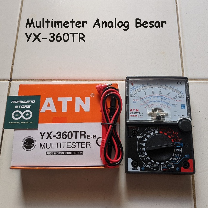 Jual Multimeter Multitester Avometer Analog Besar YX-360TR YX 360 TR ...