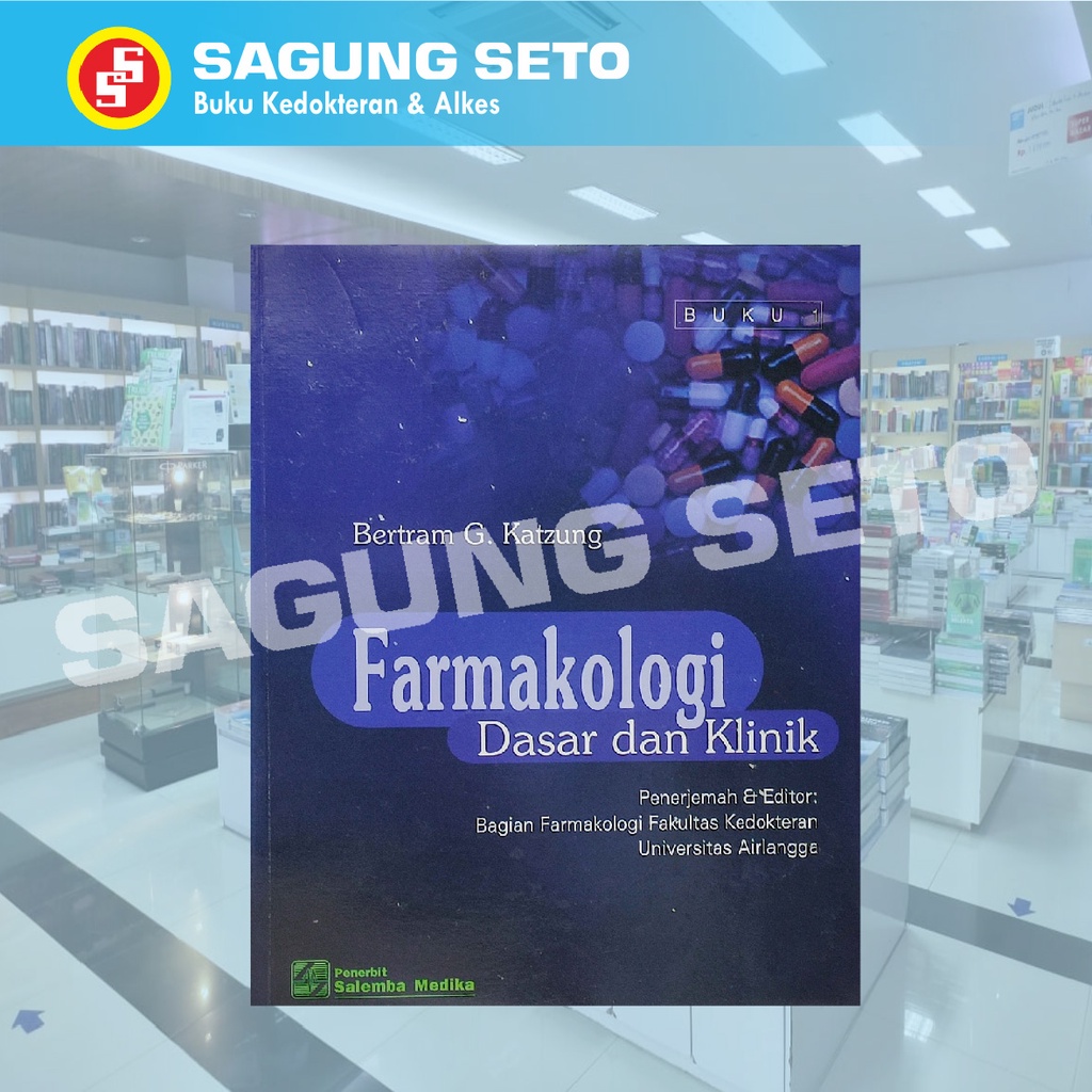 Jual FARMAKOLOGI DASAR DAN KLINIK BUKU 1 KATZUNG (9789799639912 ...