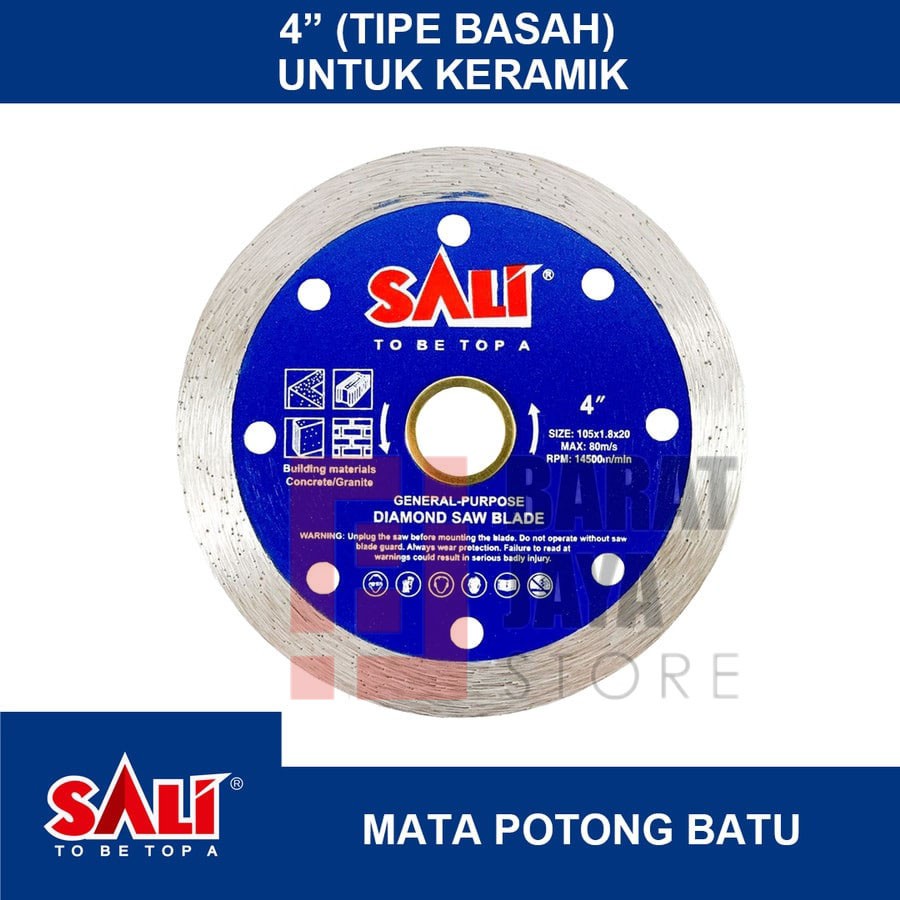 Jual Mata Potong Keramik Basah Diamond Wheel Wet Sali Shopee