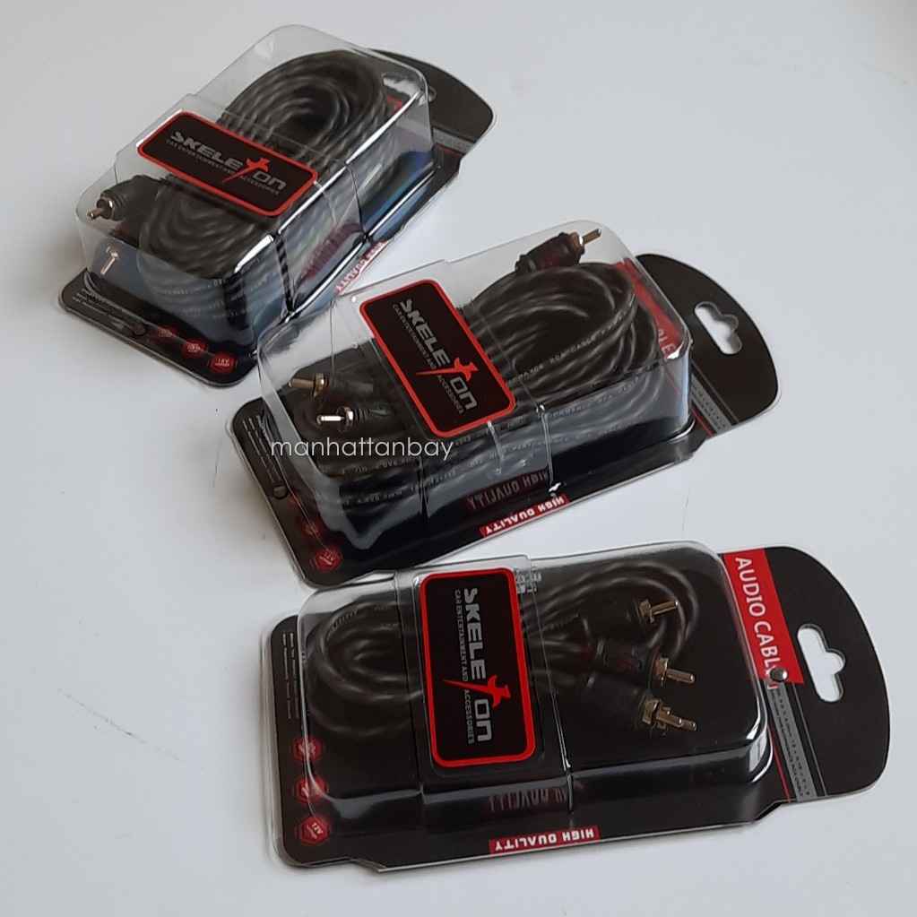Jual Kabel RCA Merk Skeleton | Shopee Indonesia
