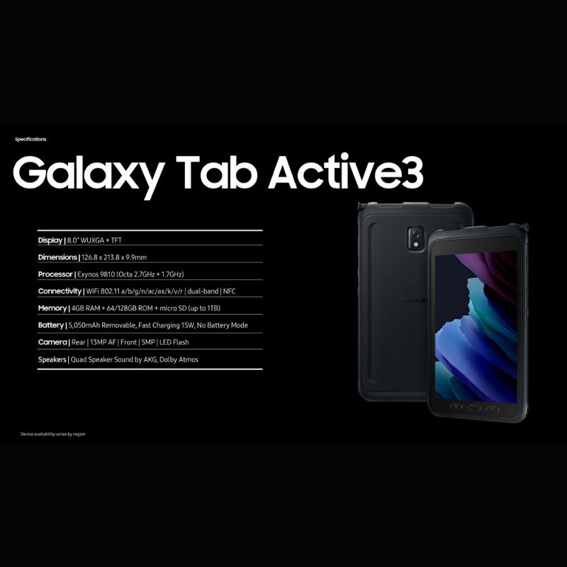Jual Samsung Galaxy Tab Active3 LTE 4/64GB Garansi Resmi SEIN Shopee