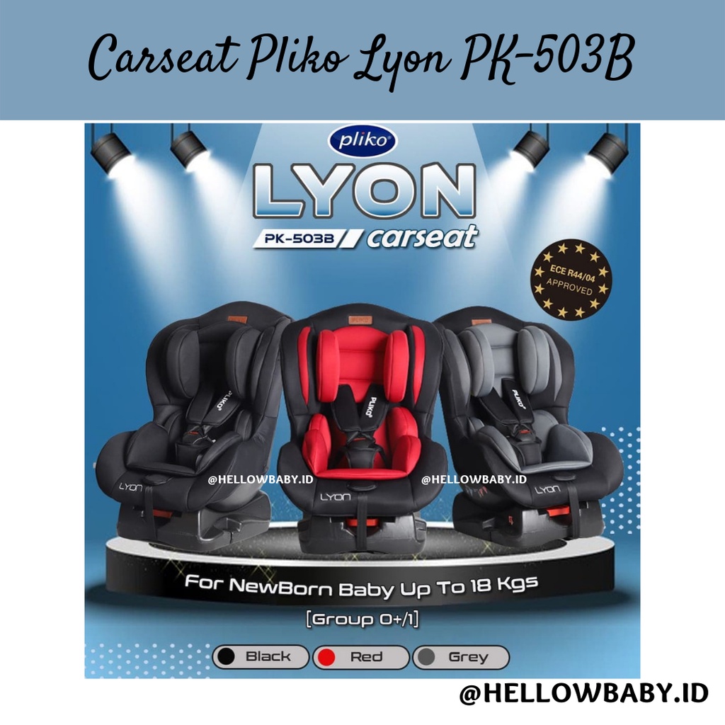 Car seat pliko untuk hot sale newborn