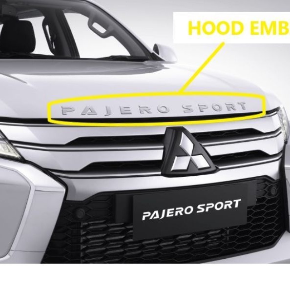 Jual Hood Emblem PAJERO SPORT / Emblem Kap Mesin New Pajero Sport