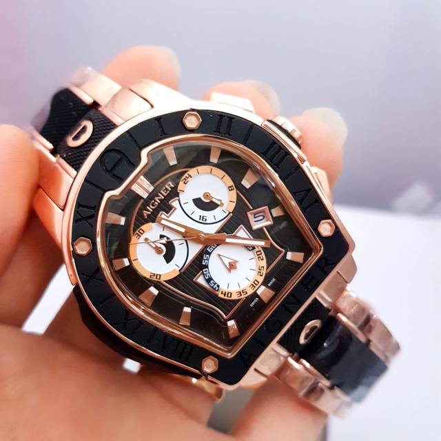 Jam Tangan Pria Chronograph Aigner Roma 38500