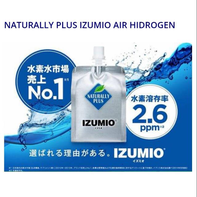 Jual IZUMIO Air Hidrogen - Naturally Plus | Shopee Indonesia