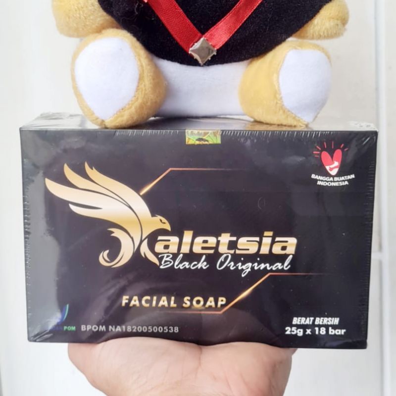 Jual Black Original Soap Sabun Raletsia Original Booster Sabun Black