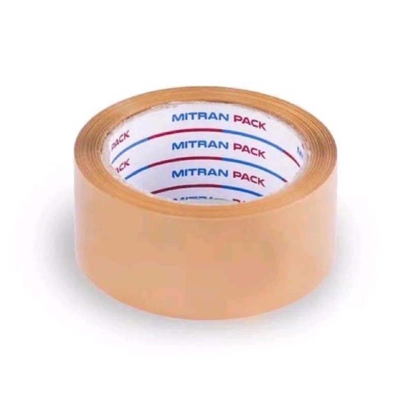 Jual Lakban coklat Mitran pack 48mm x 90 Yard 2 Inchi Cokelat Kualitas ...