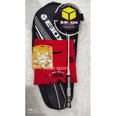 Jual RAKET BADMINTON EBOX NITRO 28 Series ORIGINAL 100% FULL SET ...