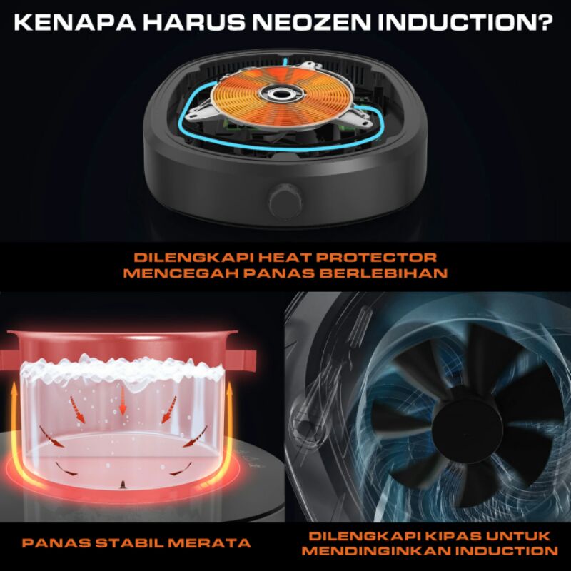 Jual Kompor Induksi Neozen Induction Stove IH5 | Shopee Indonesia
