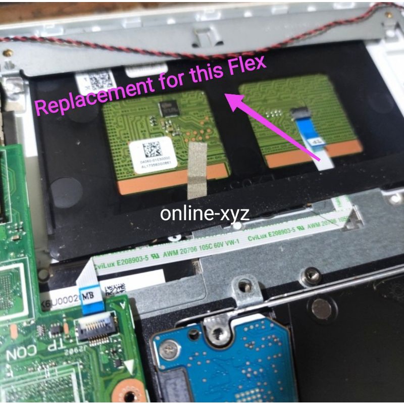 Jual kabel Fleksibel flexible Touchpad ASUS E203 E203M E203N E203MA