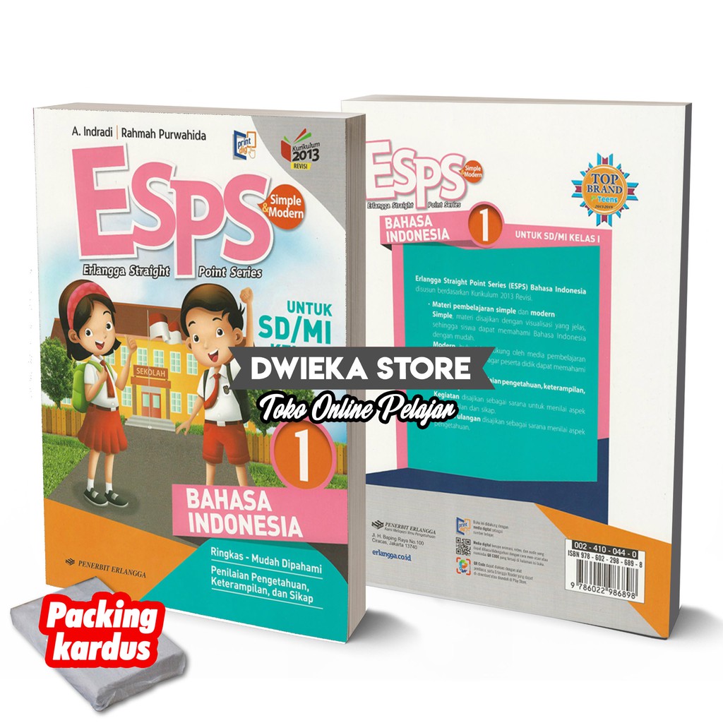 Jual Buku ESPS Bahasa Indonesia Kelas 1 Kurikulum 2013 Revisi | Shopee ...