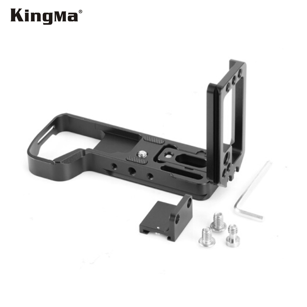 Jual KINGMA Cage Rig L-Plate Aluminum for Sony A7R3 A7M3 A9 - Camera ...