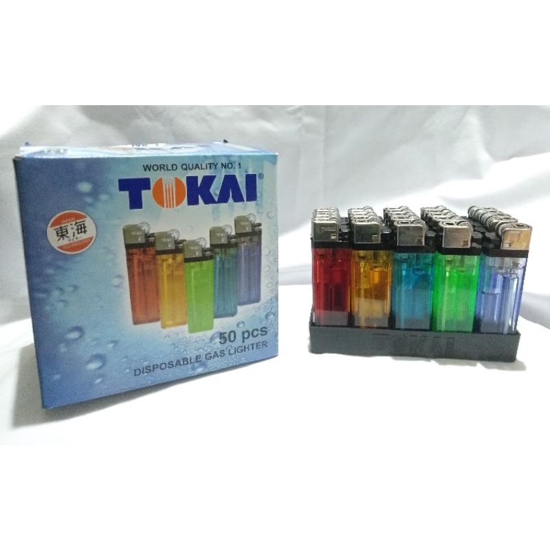 Jual Korek Api Tokai Korek Gas Pemantik Api Disposabke Gas Lighter Asli ...