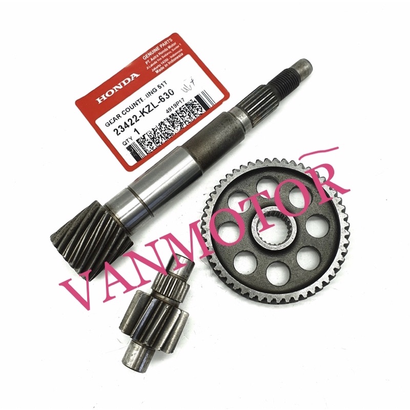 Jual PAKET GIGI GEAR RATIO GIR RASIO BEAT Fi VARIO 110 Fi HONDA KZL ...