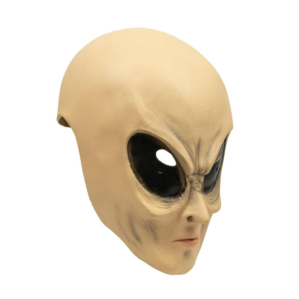 Jual Halloween Alien Mask Scary Horrible Big Eyes Horror Alien Mask Full Head Latex Mask Magic 2006