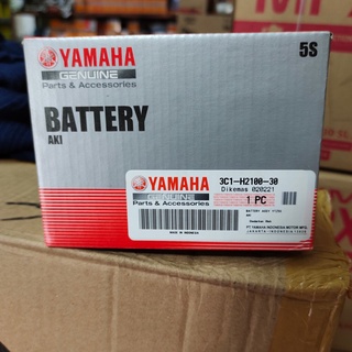 Jual Aki Motor YAMAHA VIXION MIO J BEAT KARISMA VA - Yuasa YTZ5S