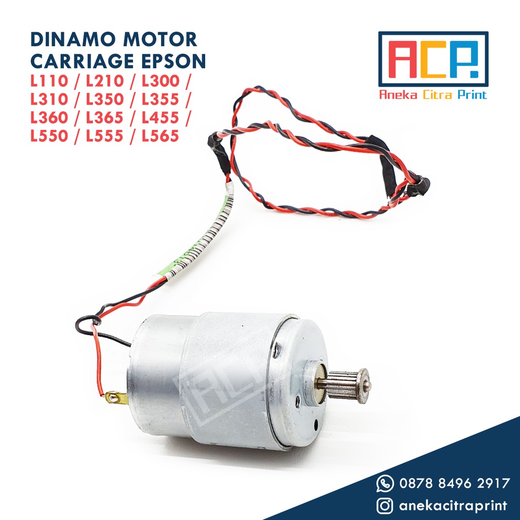 Jual Dinamo Motor Carriage Printer Epson L L L L L L