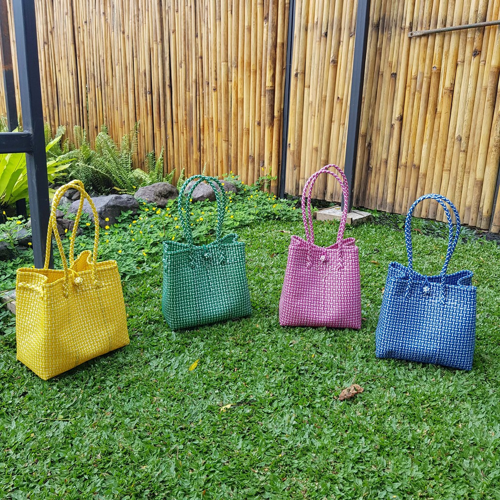 Jual JUAL RUGI TAS JALI ANYAM MURAH MERIAH UKURAN MEDIUM Shopee Indonesia
