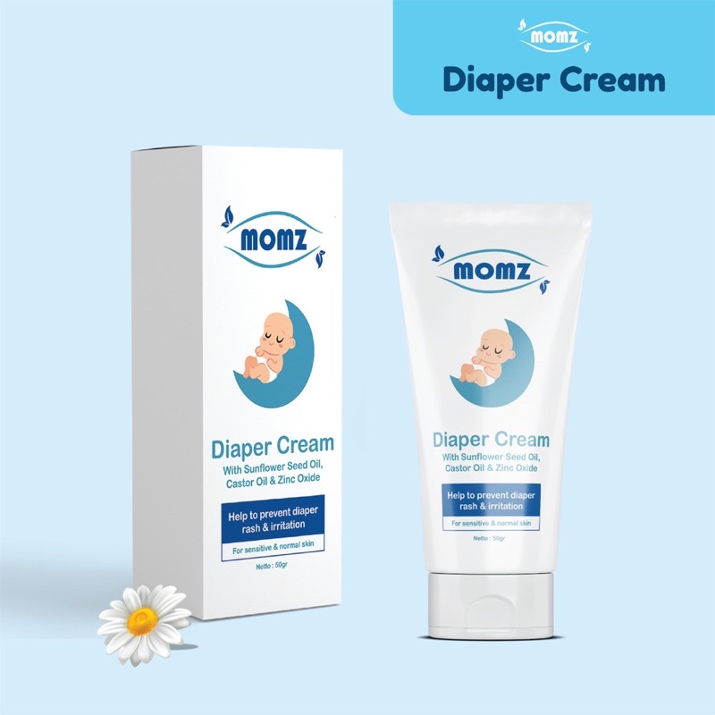 Jual DIAPER CREAM MOMZ 50Gr CREAM ANTI RUAM BAYI & DEWASA DIAPER