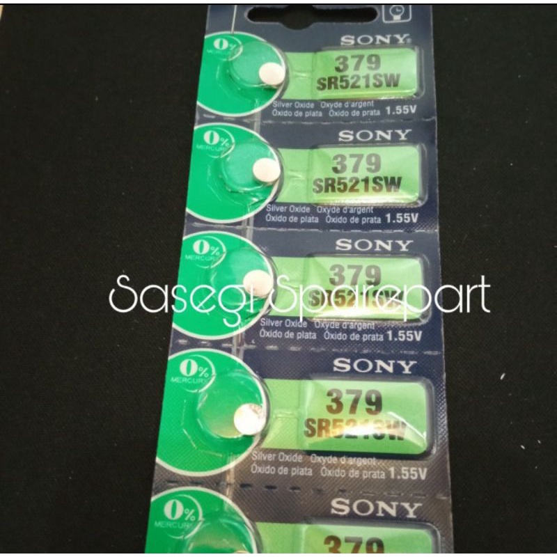 Jual BATRAI BATERAI BATRE BATTERY SONY SR521SW SR 521 SW SONY 379 ...