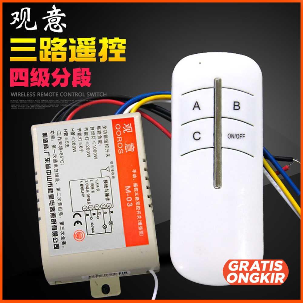 Jual Wireless Remote Control Lampu Rumah 2 Way - YAM802 | Shopee Indonesia