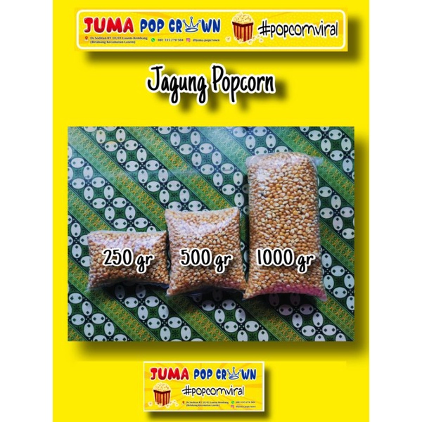 Jual Jagung Popcorn 1000gr1kg Shopee Indonesia 0666