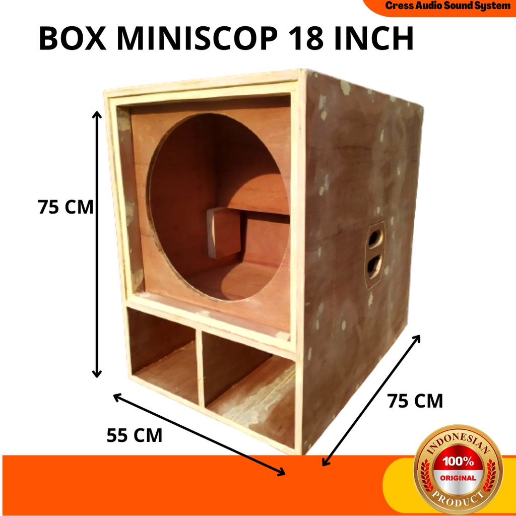 the box Speaker 18-500 for mini scoops : r/SoundSystem