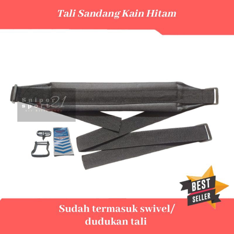 Jual Tali Sandang Kain Tali Sandang Hitam Tali Sandang Swivel