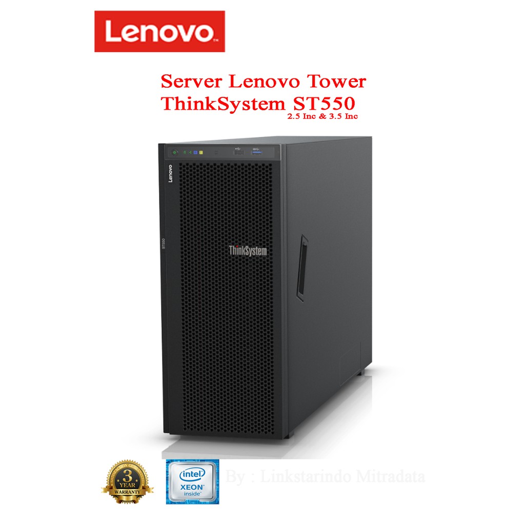 Jual Lenovo Server Tower Thinksystem ST550 (7X10A07JSG )- Intel