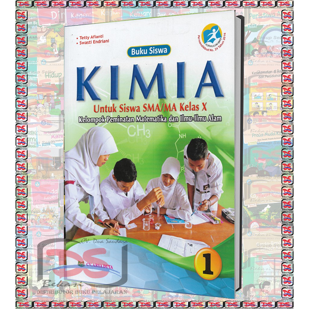 Jual Buku KIMIA Kelas X SMA/MA Kurikulum 2013 Kelompok Peminatan Ilmu ...