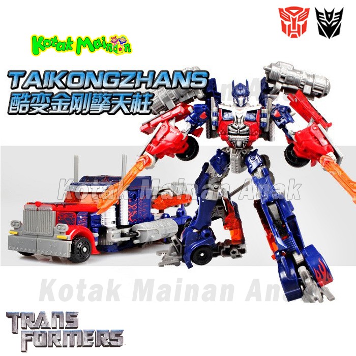 Jual Mainan Robot Optimus Prime Transformer Taikongzhans Kudea Premium