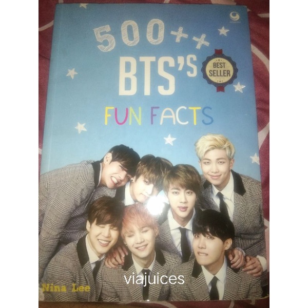 Jual BUKU BANGTAN BTS BTS'S 500++ FUN FACTS | Shopee Indonesia