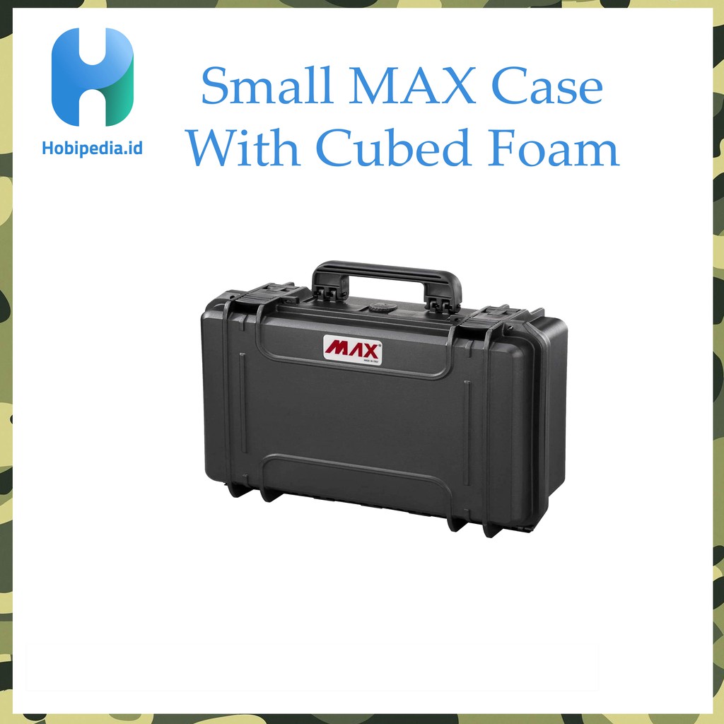 Jual Small Max Case With Cubed Foam IP67 Waterproof Koper Serbaguna ...